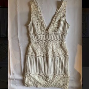 Unique white Forever 21 dress